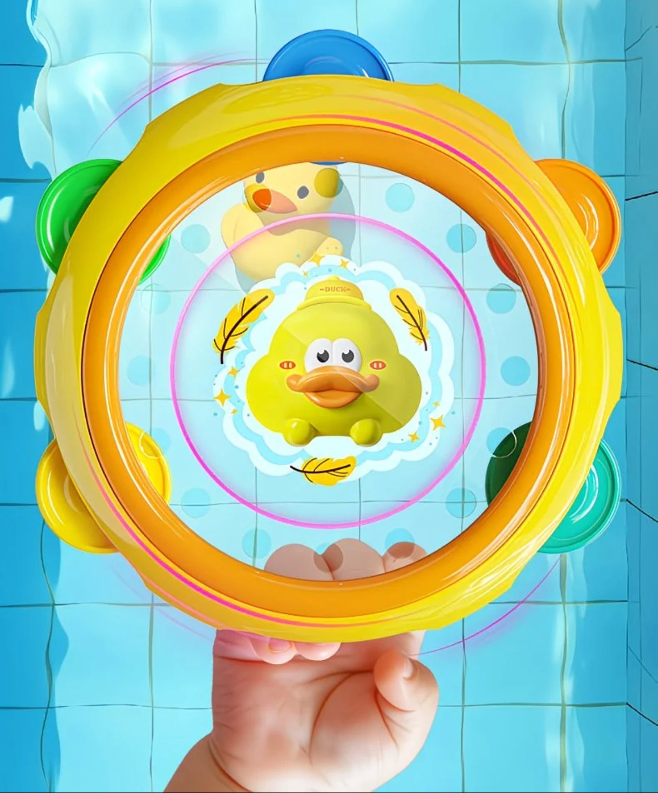 Glowli Baby Duckling Rattle Set (8-Piece Box)