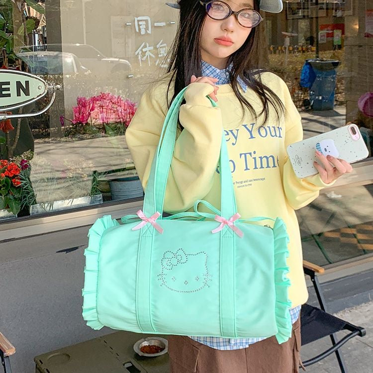 CharmBelle Ruffle Tote