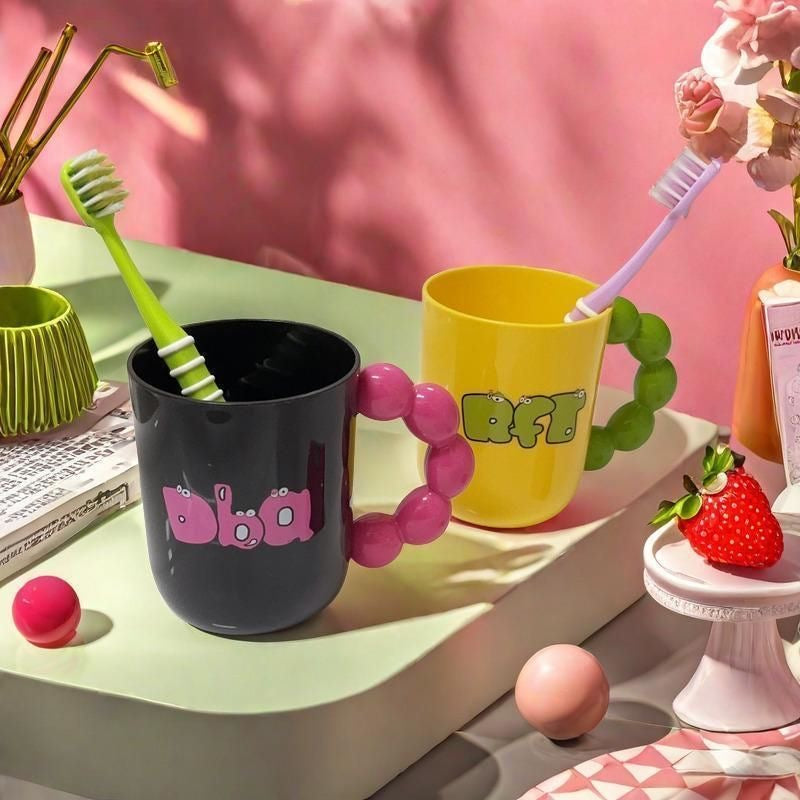 Glowli Bubble Handle Mug – 4 Color Collector Set