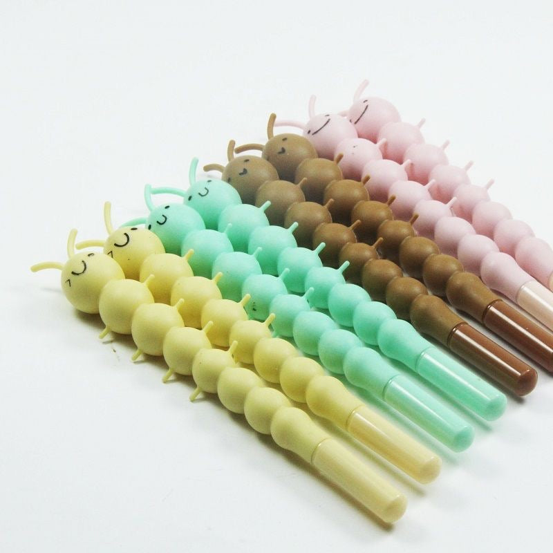 Caterpillar Neutral Pen Set - Whimsical Writing Companions