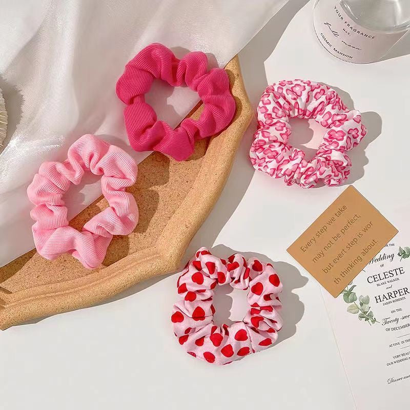 Sweetheart Glow Scrunchie Set