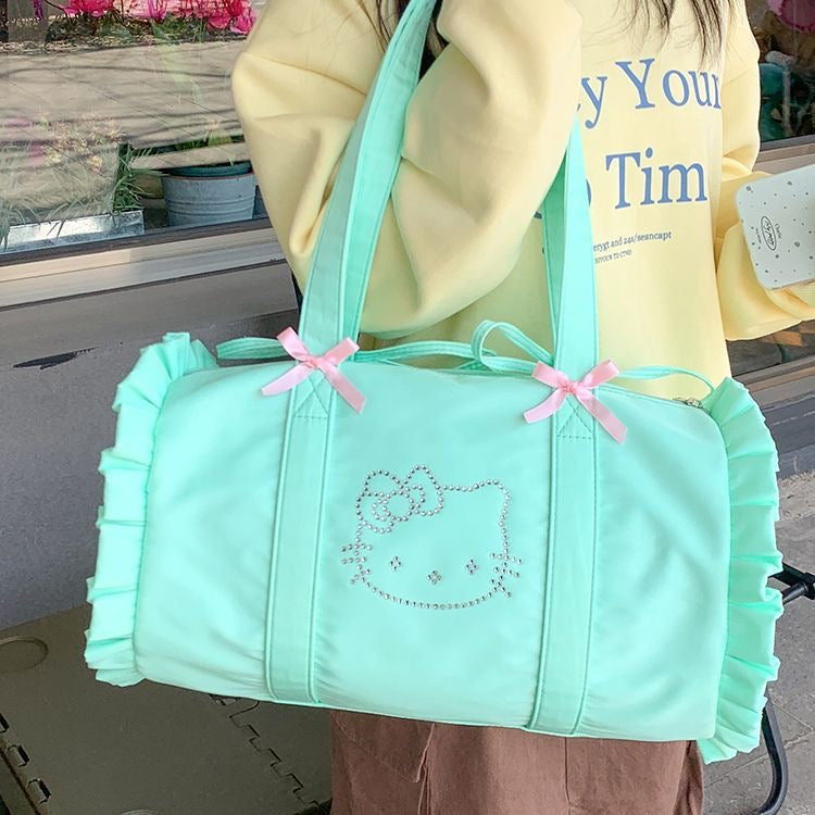 CharmBelle Ruffle Tote