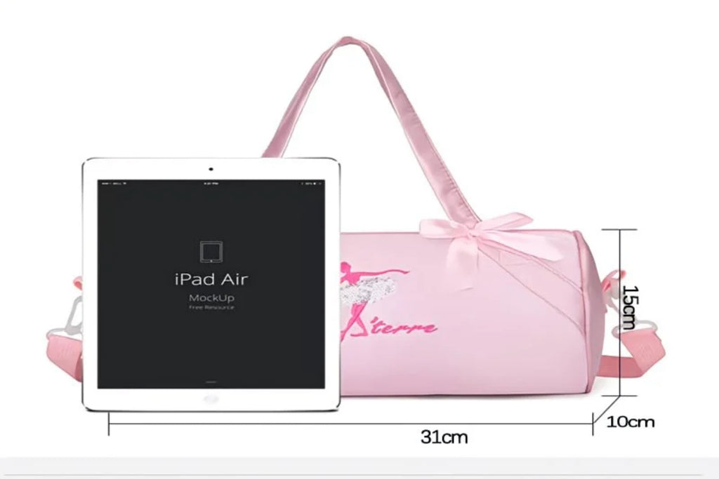 Glowli Ballerina Satin Dance Bag