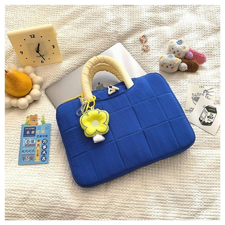 Glowli™ Plush Laptop Tote (14-Inch)