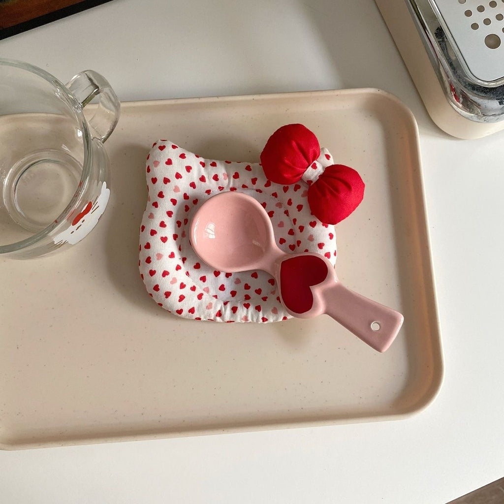 Cherry Whisker Cozy Coaster Set