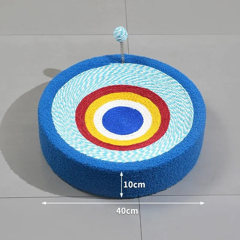 PawJoy™ Rainbow Cat Scratch Pad