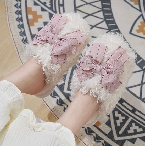 Glowli™ Cozy Bow Slippers