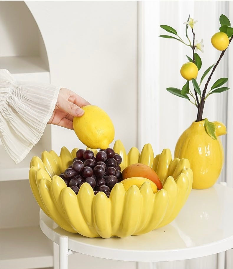 Glowli™ Ceramic Fruit Bowl Collection