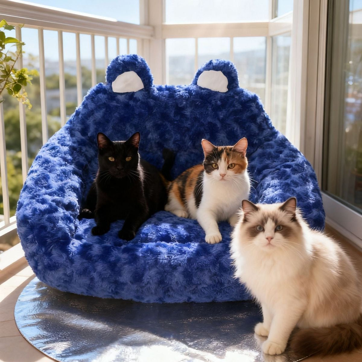 Glowli Cozy Pet Lounge Bed
