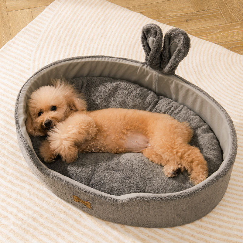 Glowli Pets™ Deep Sleep Nest – Bunny Ears Edition
