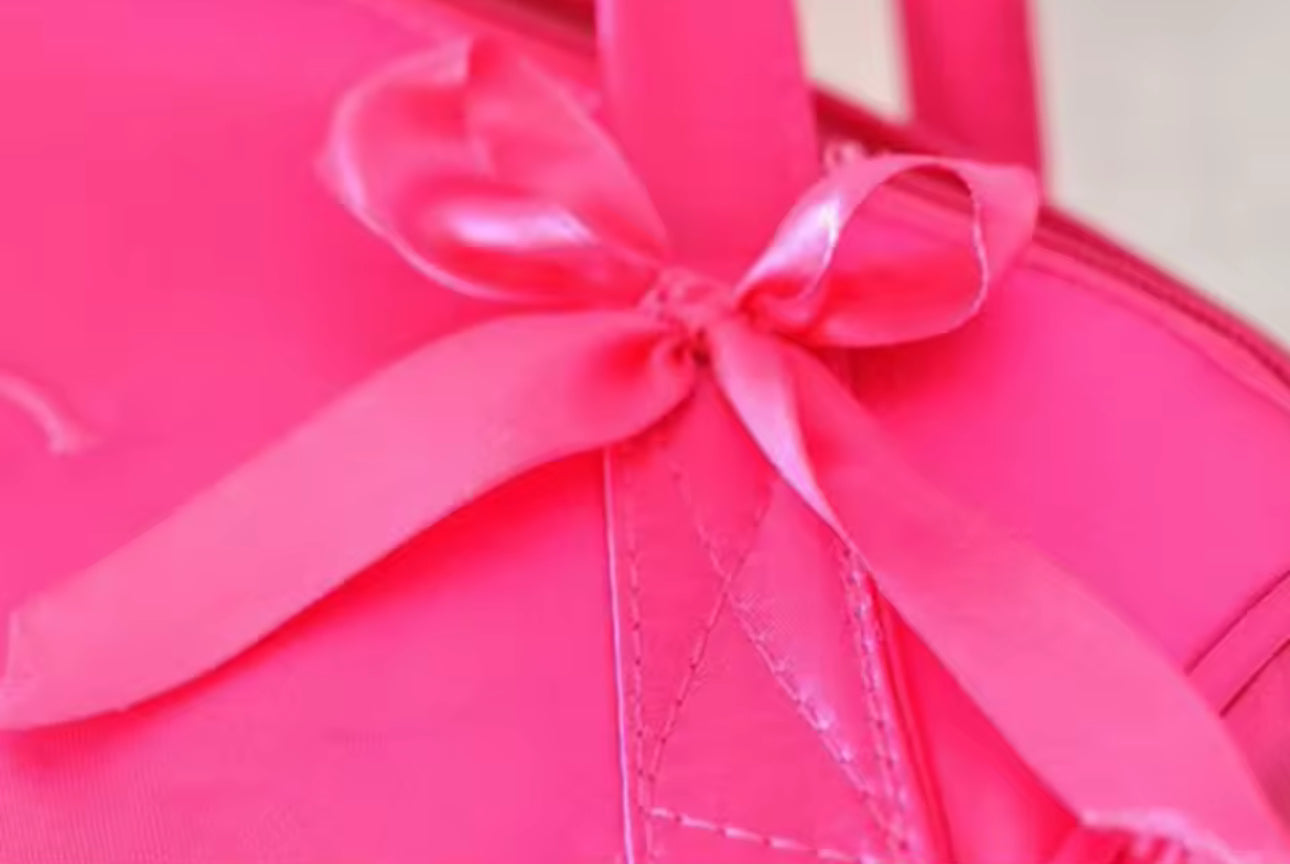 Glowli Ballerina Satin Dance Bag