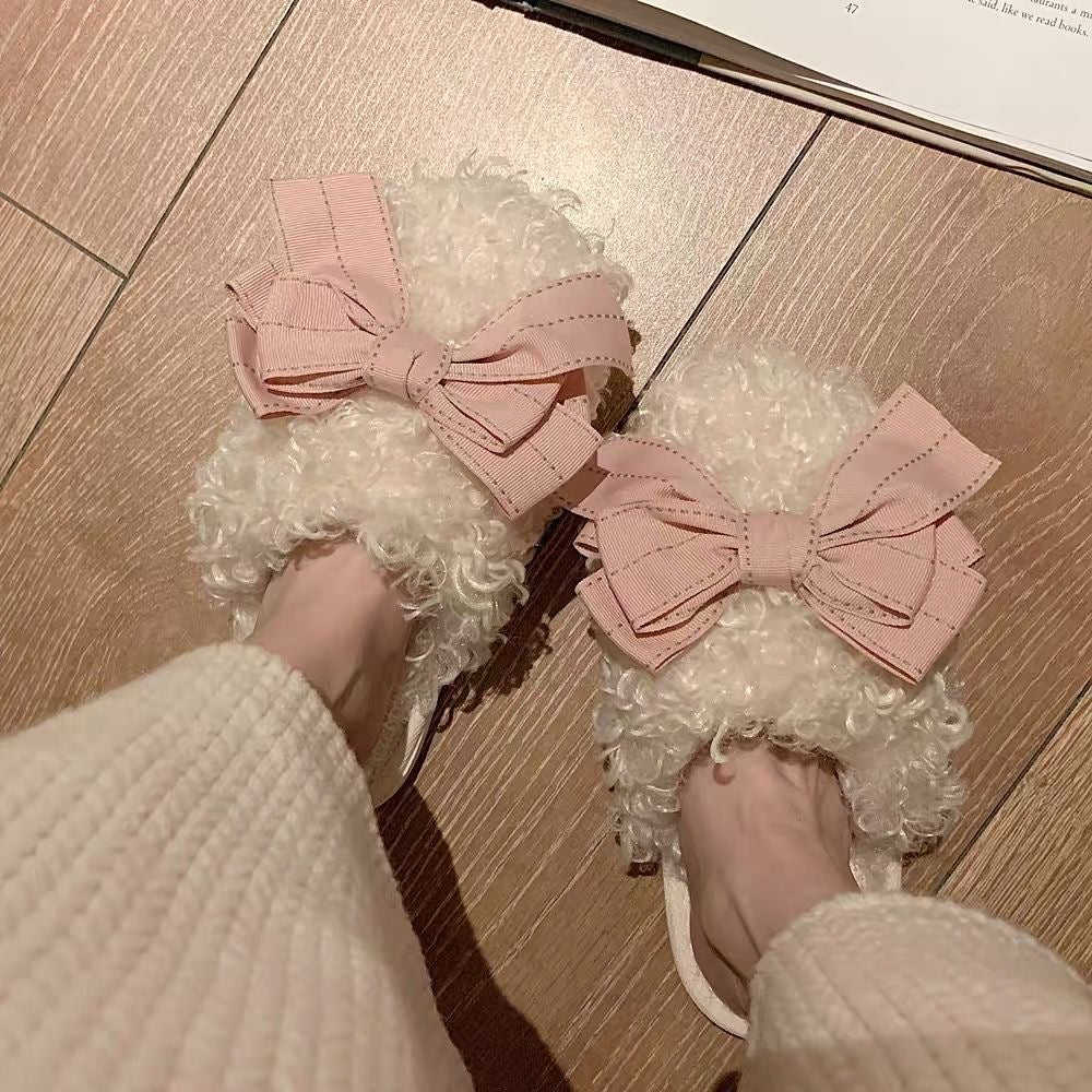 Glowli™ Cozy Bow Slippers