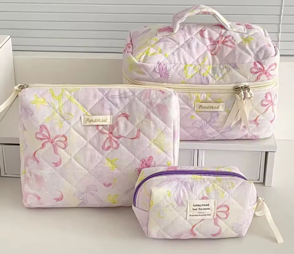 Bloom Voyage Quilted Travel Set
