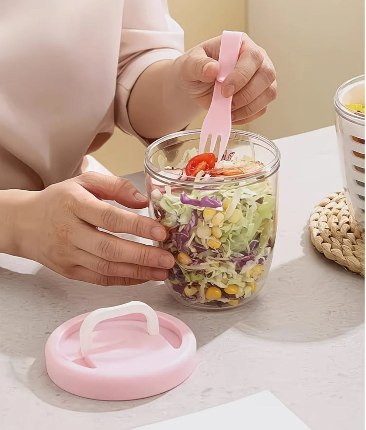 Glowli Fresh Life Salad & Fruit Cup