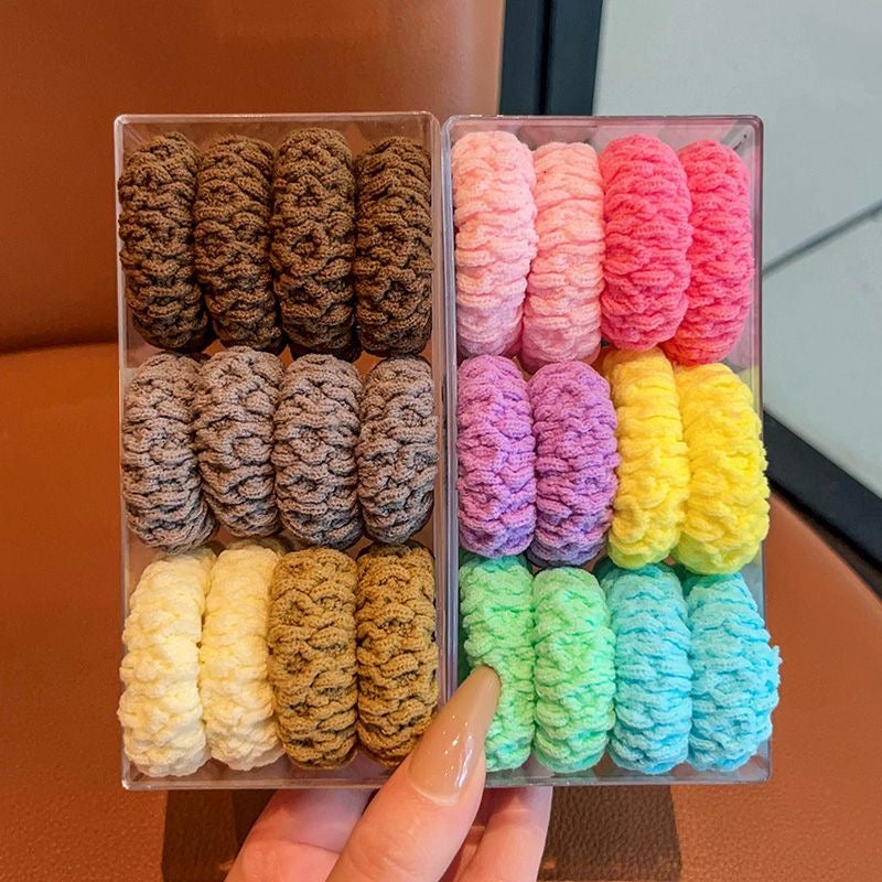 Soft Grip Elastic Hair Ring Set