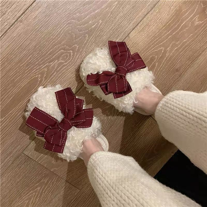 Glowli™ Cozy Bow Slippers