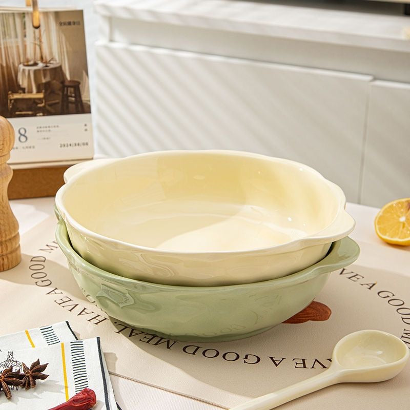 Pastel Harmony Ceramic Bowl Set Complete Collection (3 pcs)