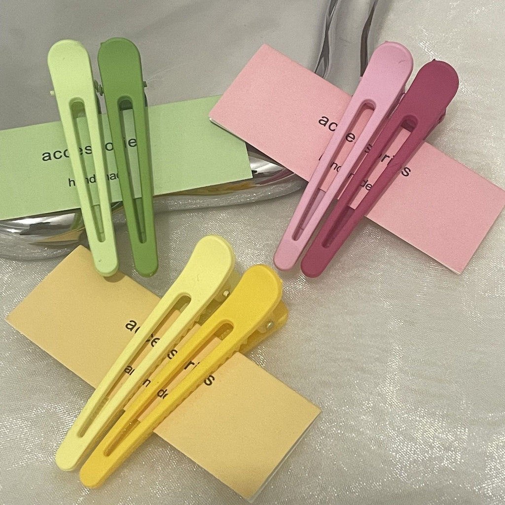 Glowli Matte Pastel Hair Clip Set