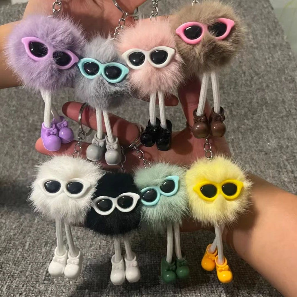 Fuzzy Friends Keychain Collection