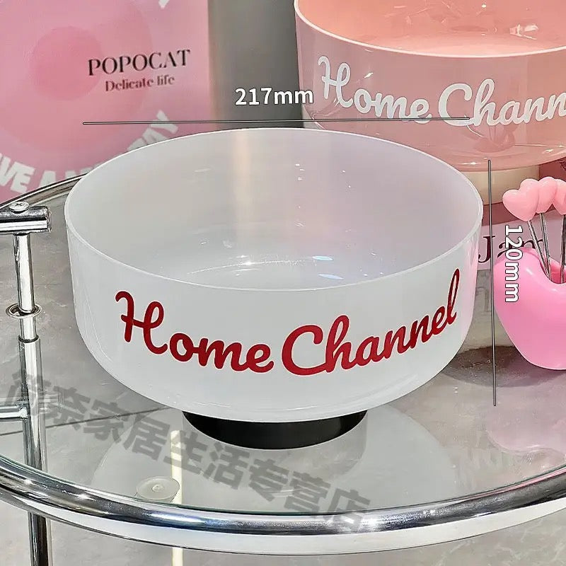 Glowli Home Channel Bowl – Modern French Edition