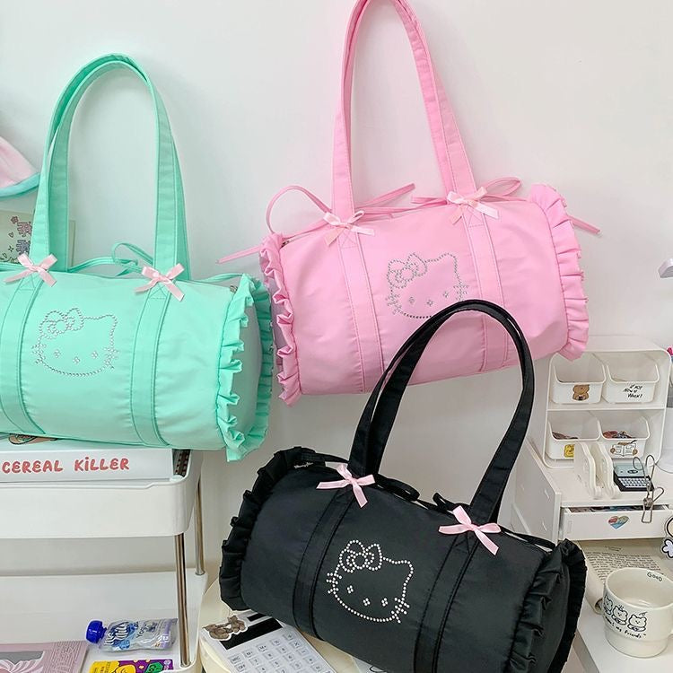 CharmBelle Ruffle Tote