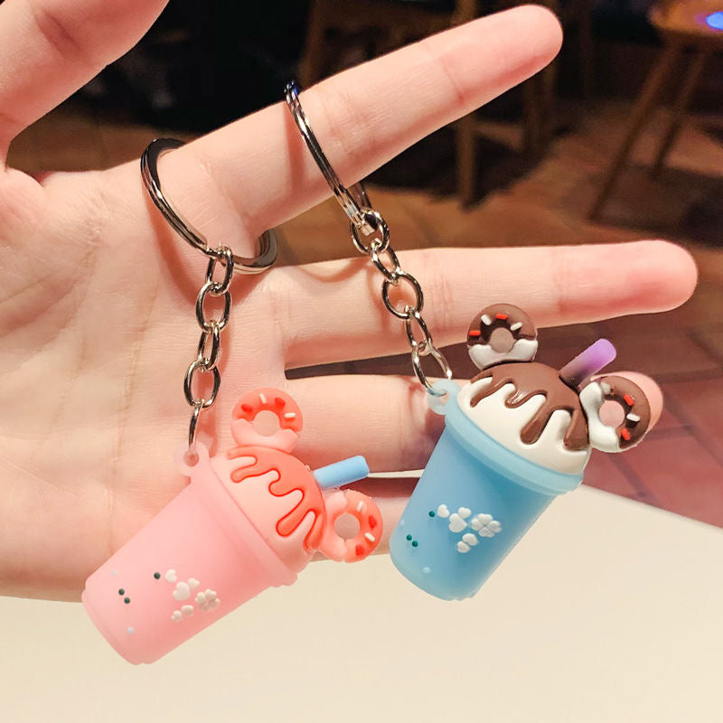 Glowli™ Donut Milkshake Keychain Set