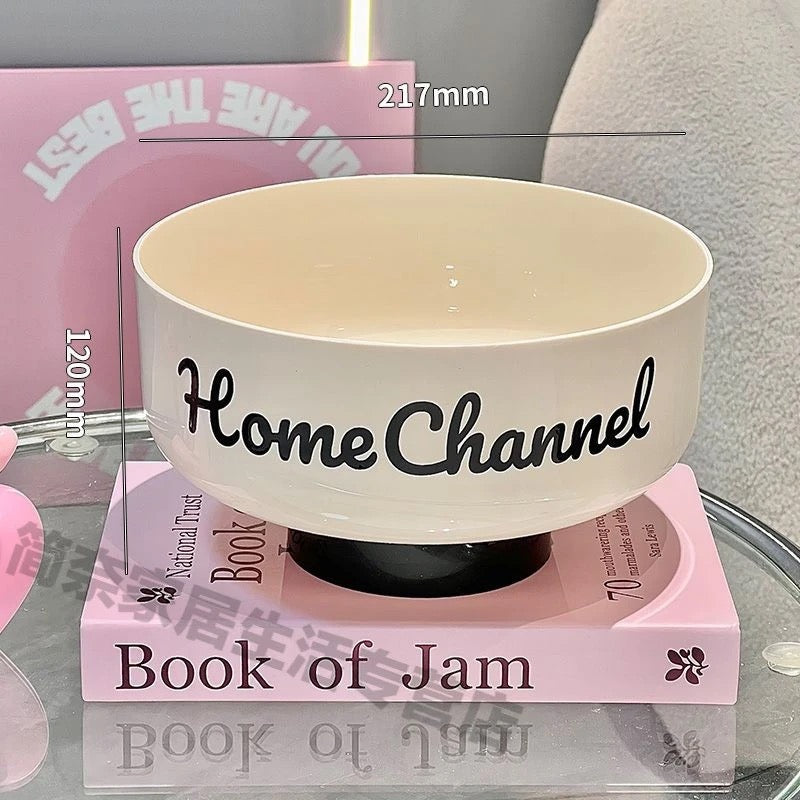 Glowli Home Channel Bowl – Modern French Edition