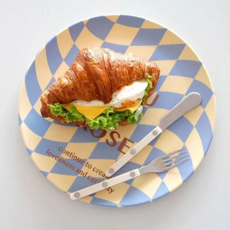 Glowli Art Plate Collection - Bleu et Rose Edition.