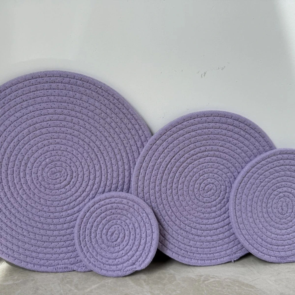 Glowli Serenity Woven Placemat Set (4pcs)