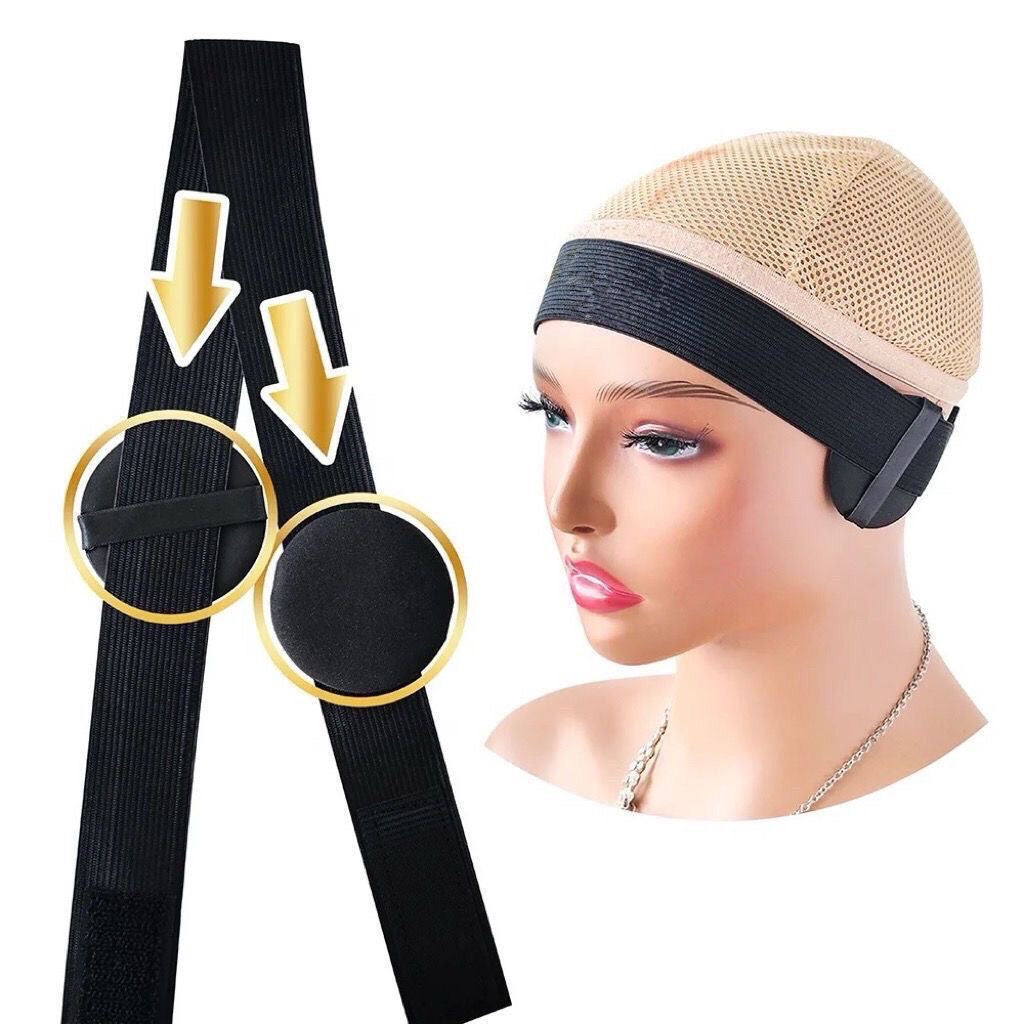 Glowli Edge Melt Band™ with Ear Protectors for Lace Wigs