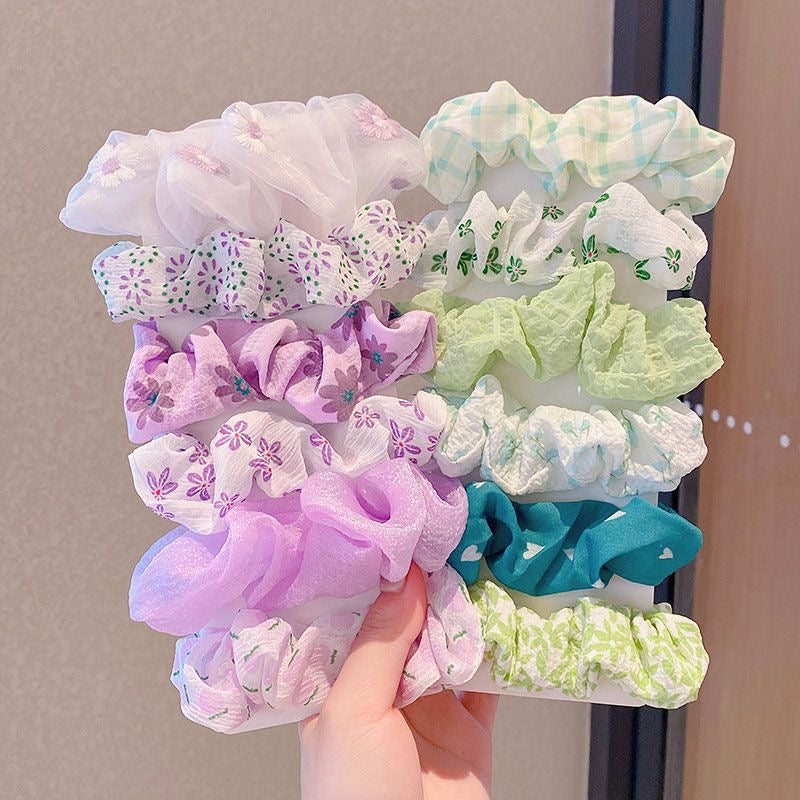 Bloom Whispers Scrunchie Set