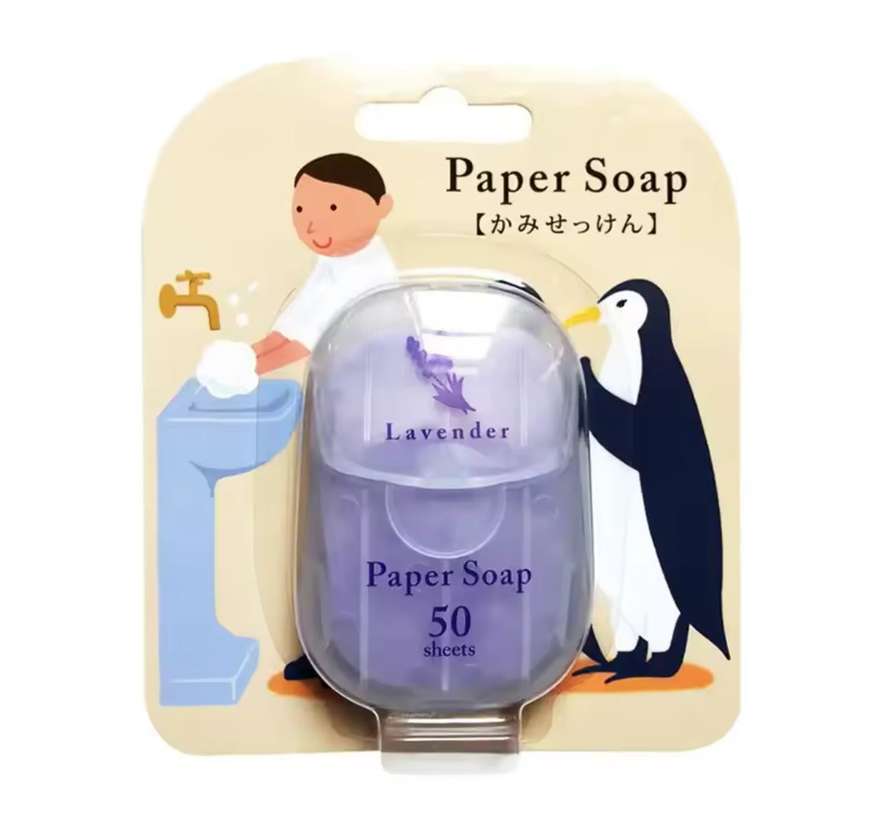 Glowli Pocket Paper Soap – 50 Sheets of Fresh, On-the-Go Clean