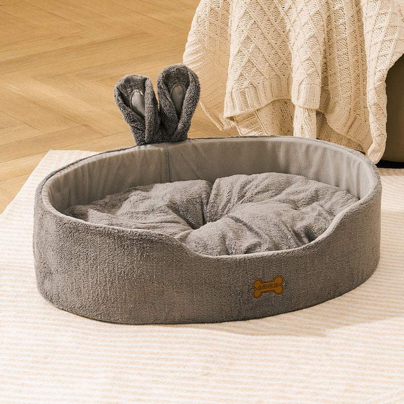 Glowli Pets™ Deep Sleep Nest – Bunny Ears Edition