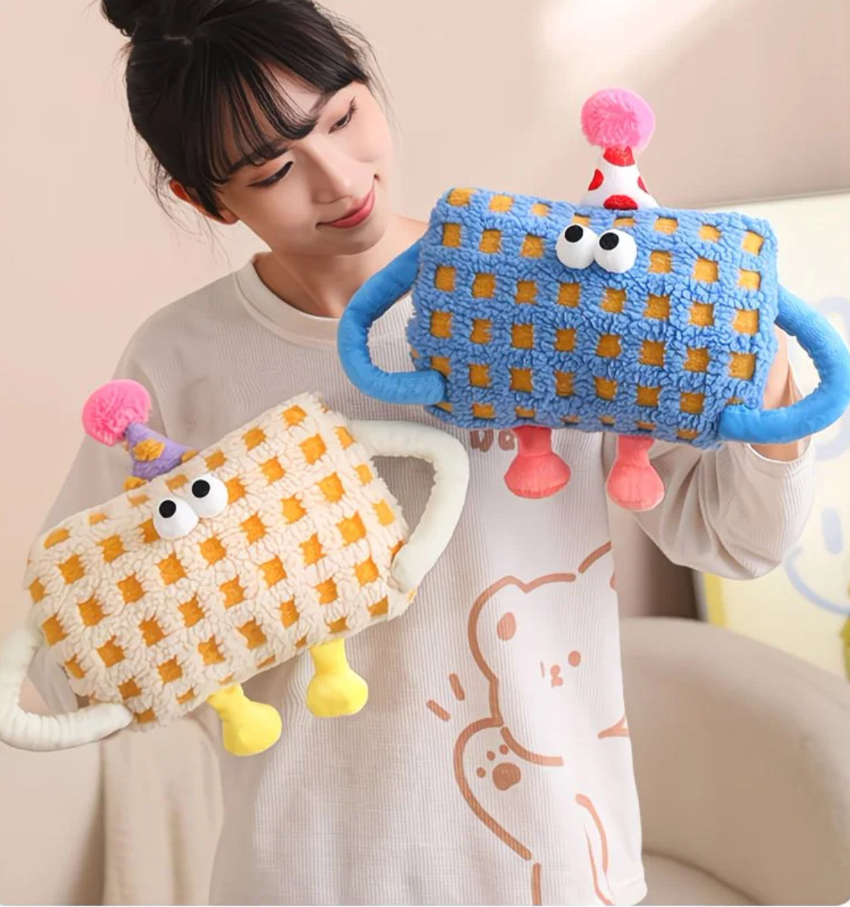 Cozy Monster Plush Hot Water Bottle