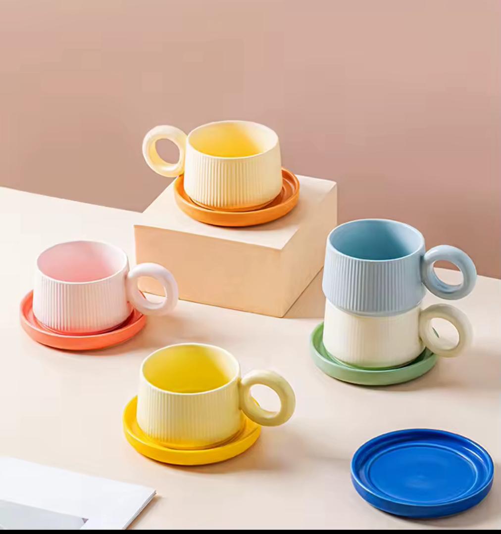 Glowli Loop Pastel Cup Set