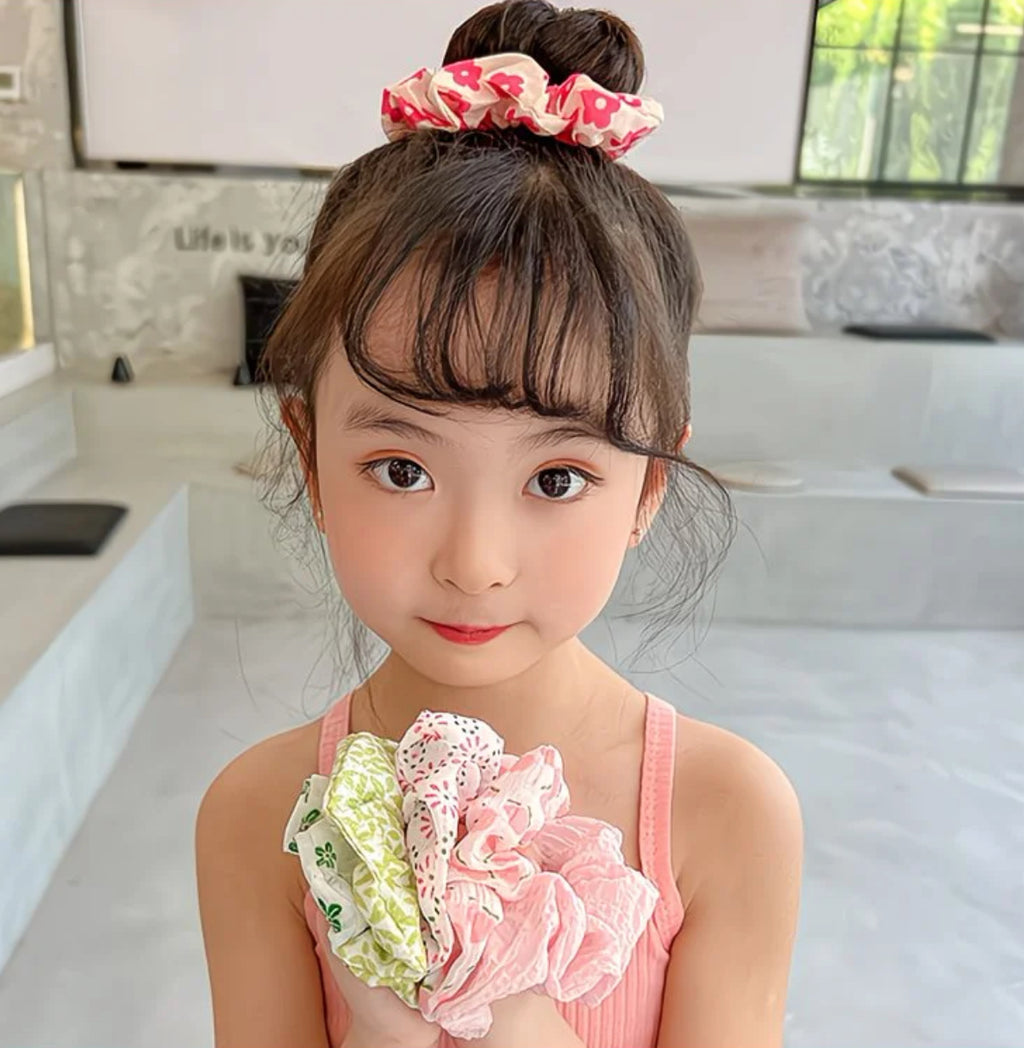 Bloom Whispers Scrunchie Set