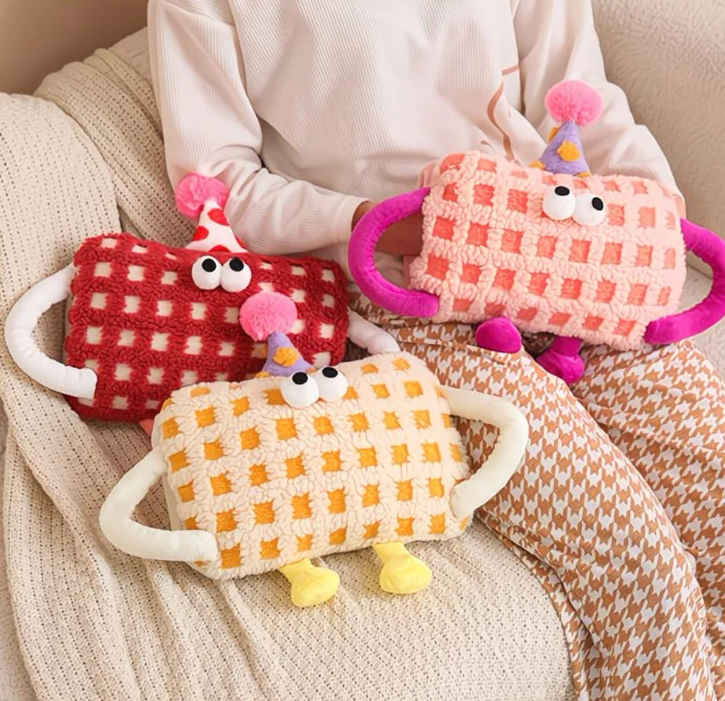 Cozy Monster Plush Hot Water Bottle