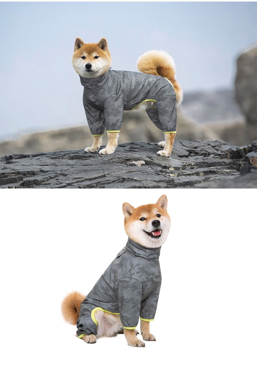 Glowli StormGuard Reflective Rain Suit