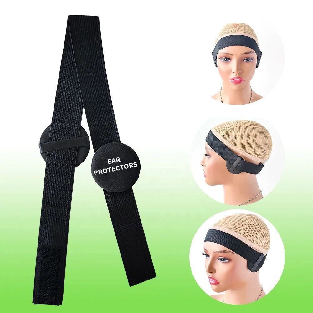 Glowli Edge Melt Band™ with Ear Protectors for Lace Wigs