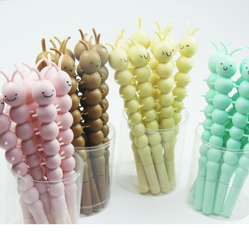 Caterpillar Neutral Pen Set - Whimsical Writing Companions