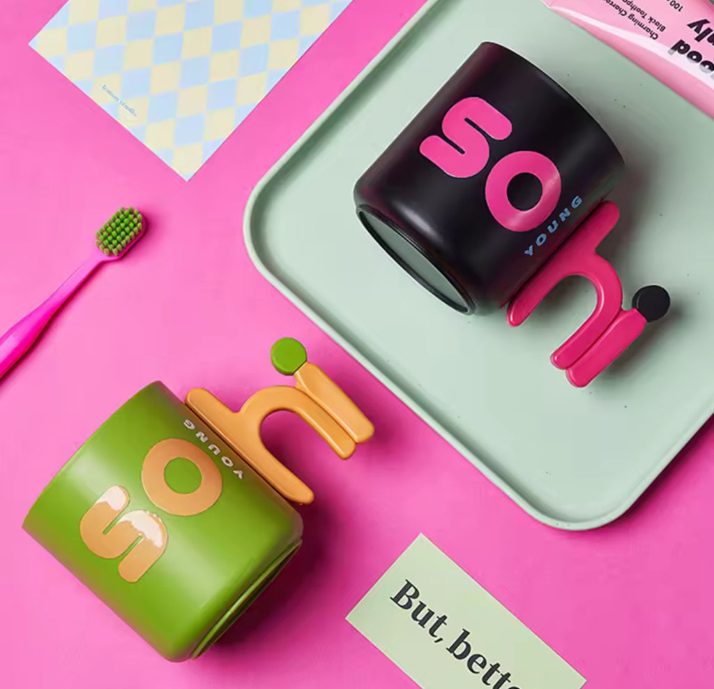 Glowli  SO YOUNG Mug Collection 3-Piece Set