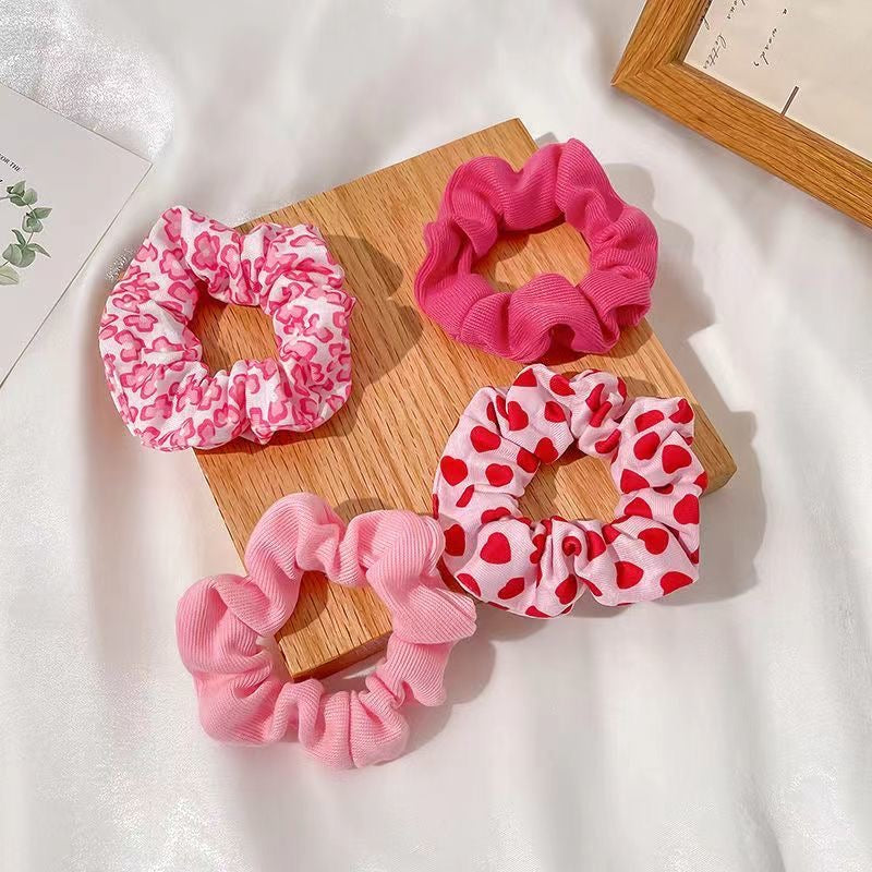 Sweetheart Glow Scrunchie Set