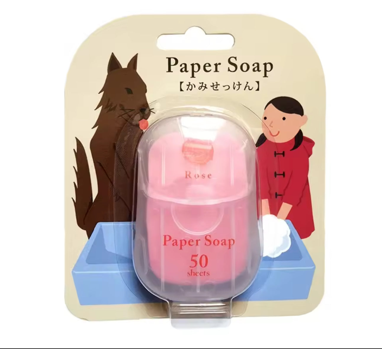 Glowli Pocket Paper Soap – 50 Sheets of Fresh, On-the-Go Clean