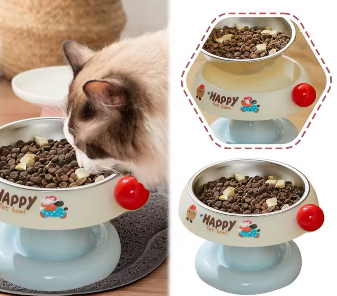 HappyPaws™ Elevated Pet Bowl