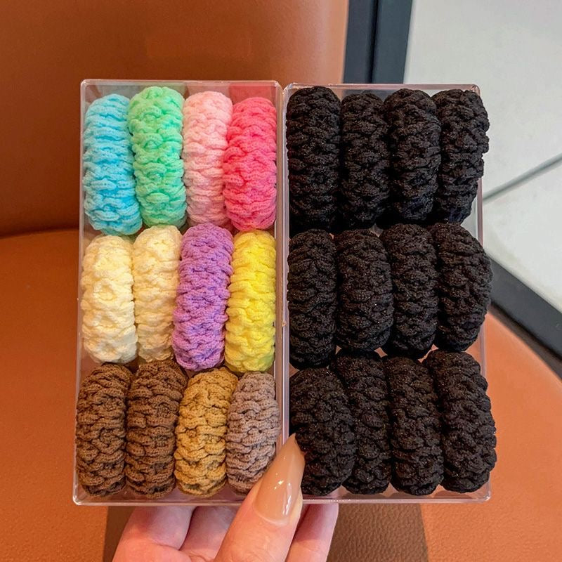 Soft Grip Elastic Hair Ring Set