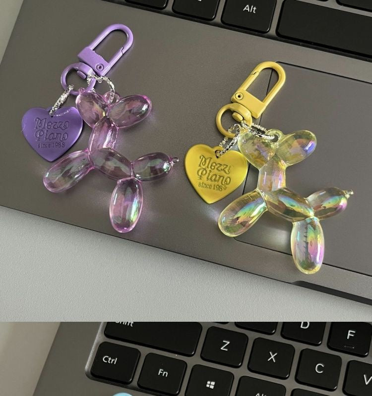 Crystal Pup Keychain Collection