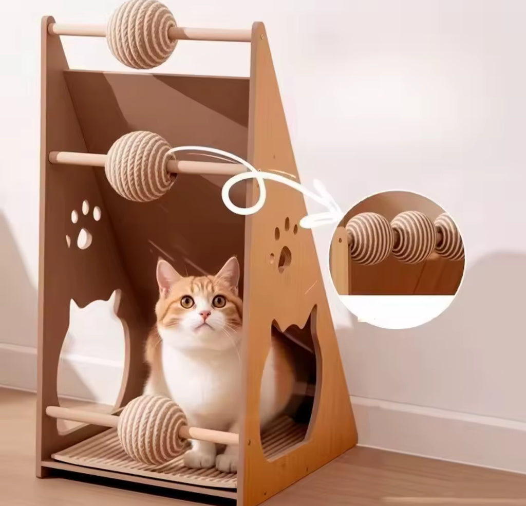 WhiskerWood™ Cat Tower