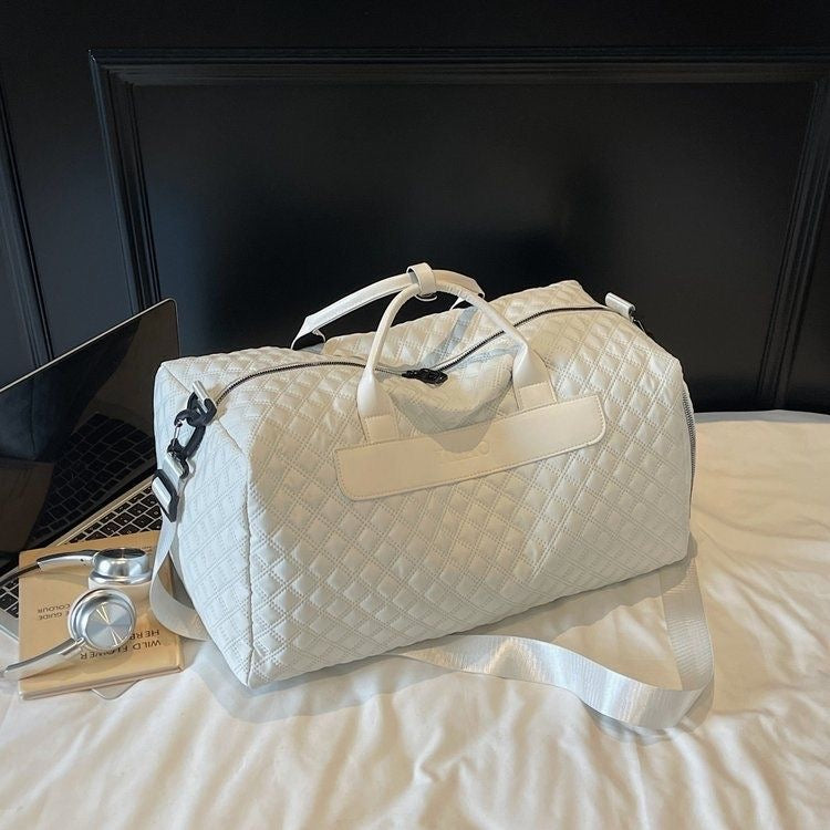 Glowli™ Quilted Travel Duffel Bag