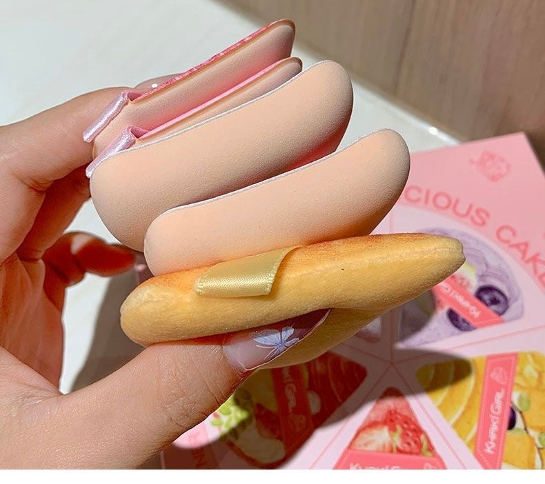 Glowli™ Cake Slice Sponge Set (5pcs)