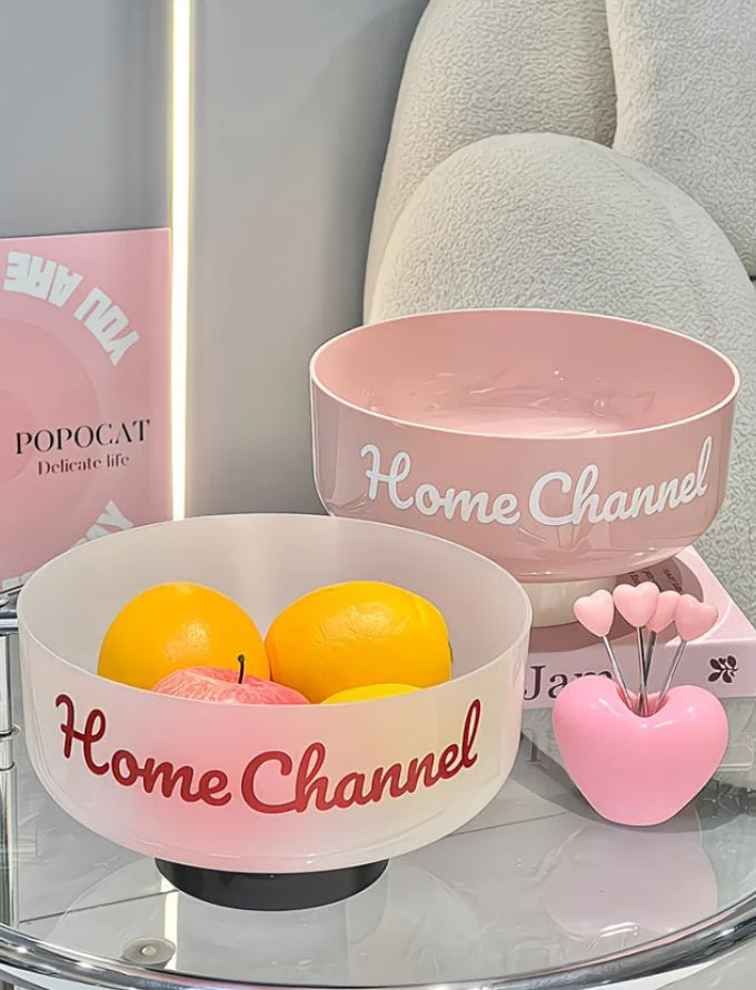 Glowli Home Channel Bowl – Modern French Edition